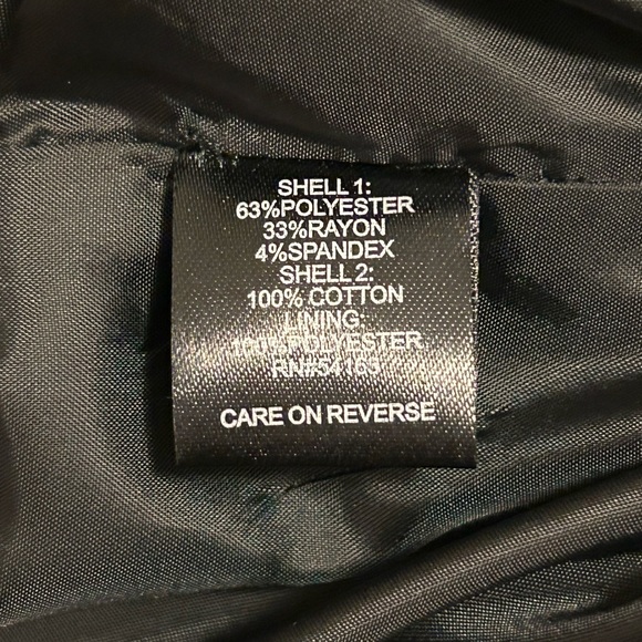 Calvin Klein/Ellen Tracy Elegant Black Lace Dress - 6 - Picture 9 of 9